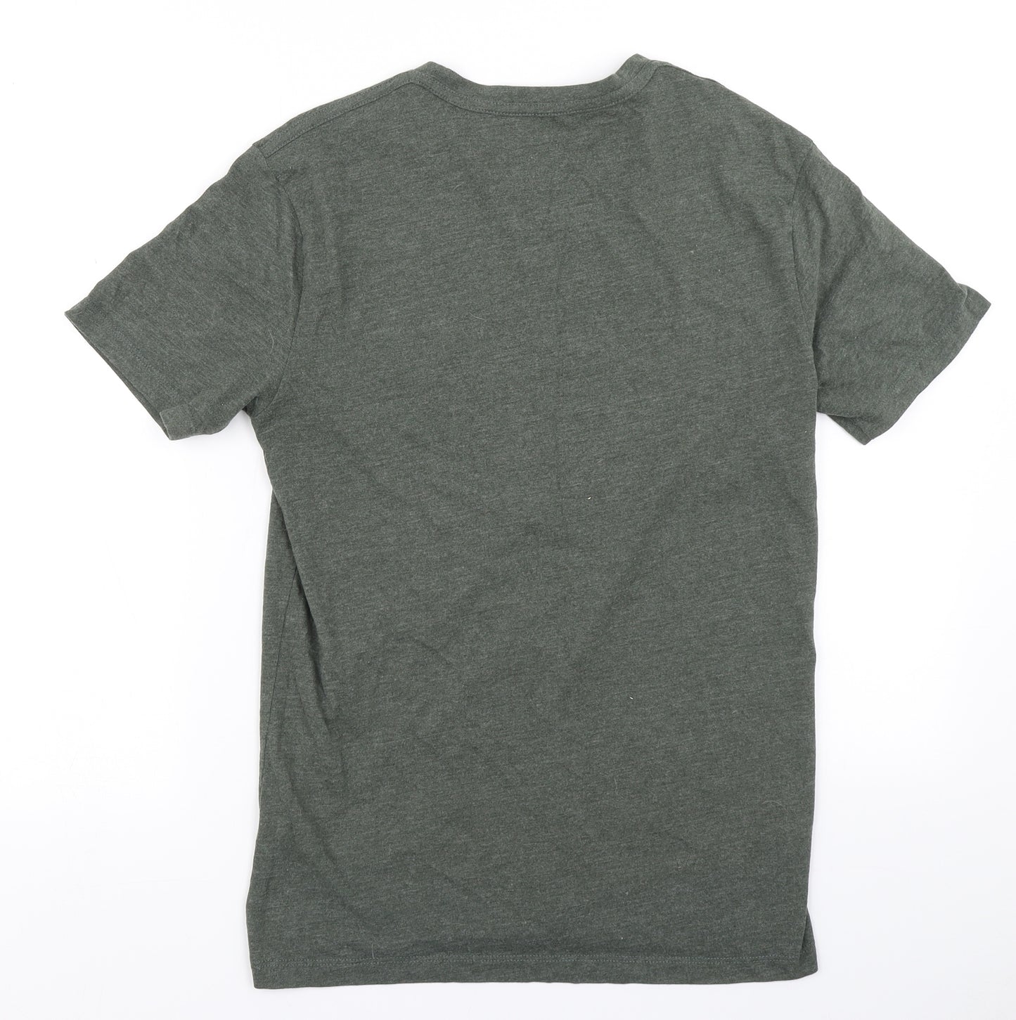 All Saints Mens Green    T-Shirt Size XS