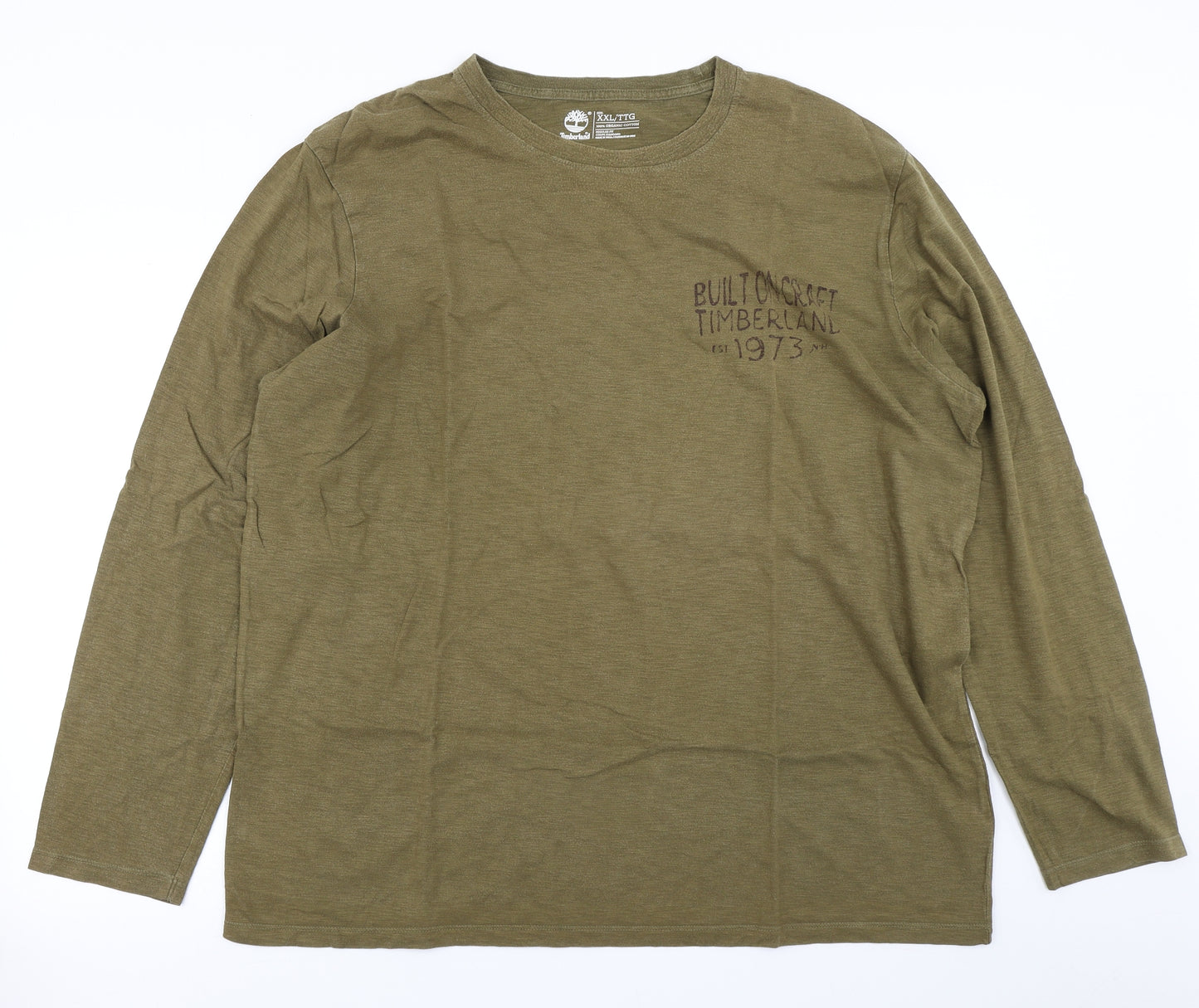Timberland Mens Green    T-Shirt Size 2XL