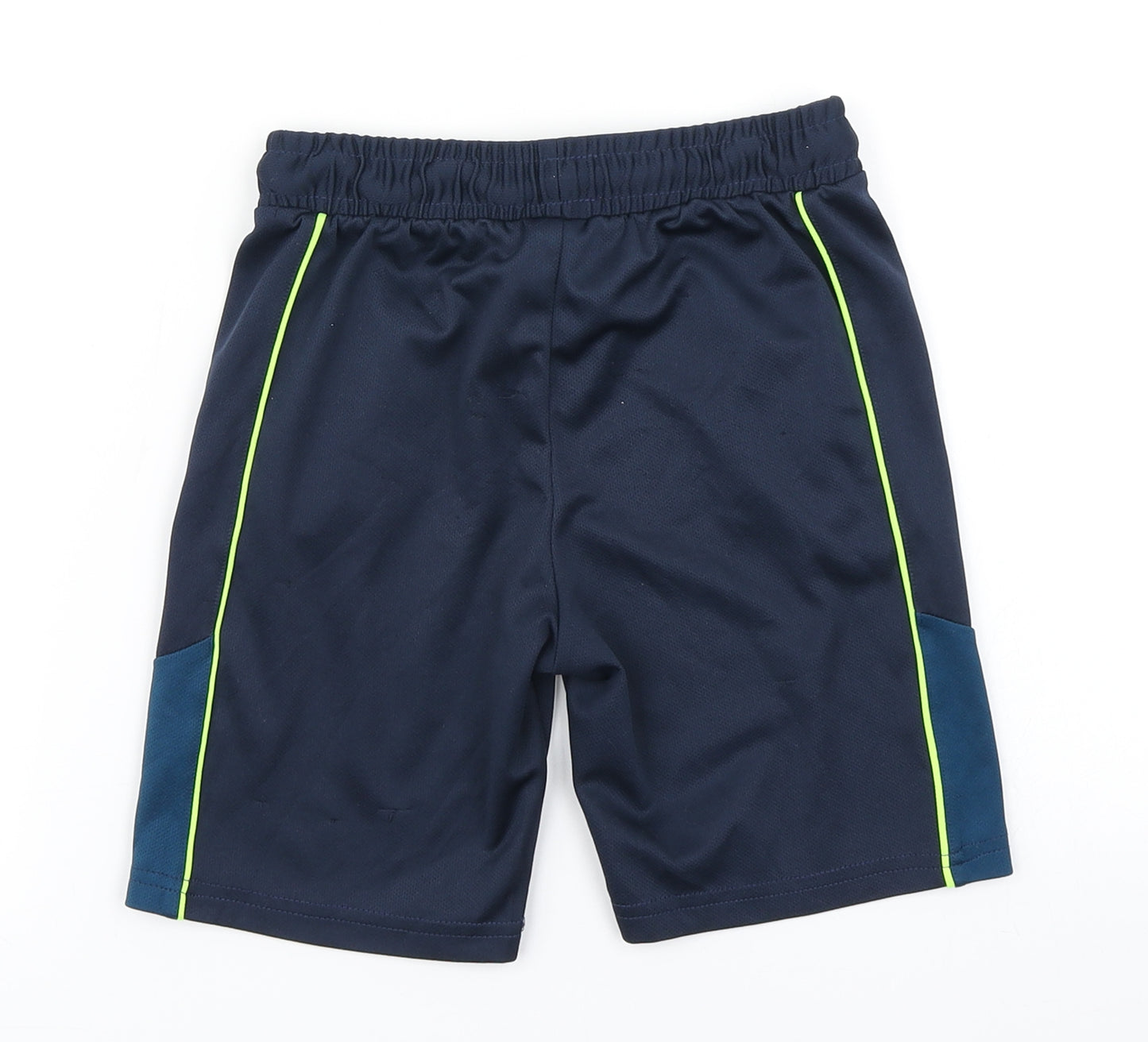 Dunnes Boys Blue Colourblock  Sweat Shorts Size 6-7 Years