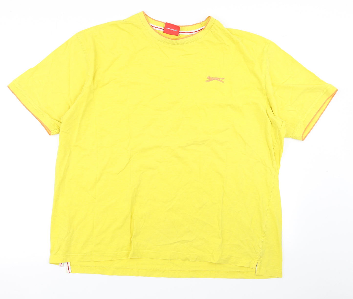 Slazenger Mens Yellow    T-Shirt Size 2XL