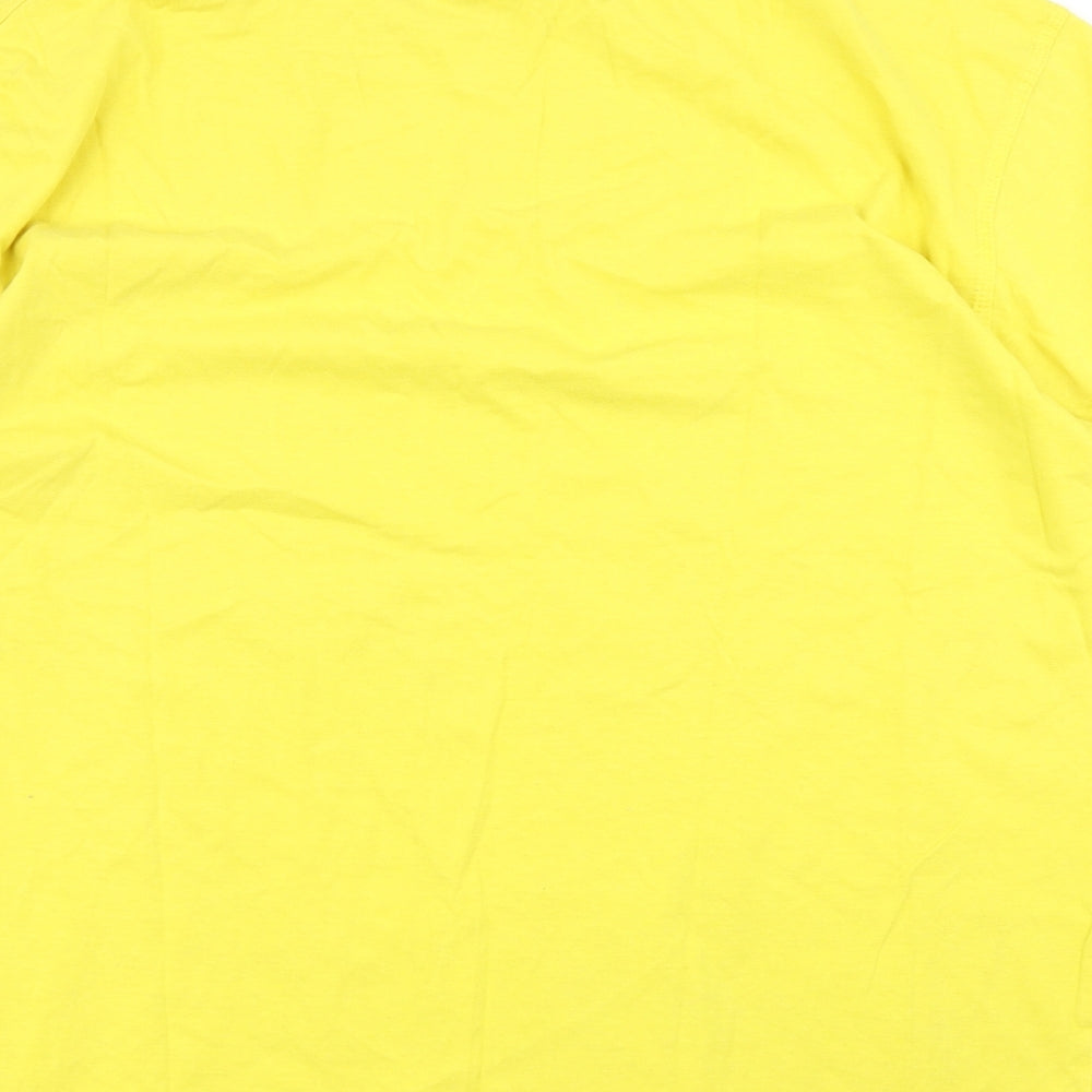 Slazenger Mens Yellow    T-Shirt Size 2XL