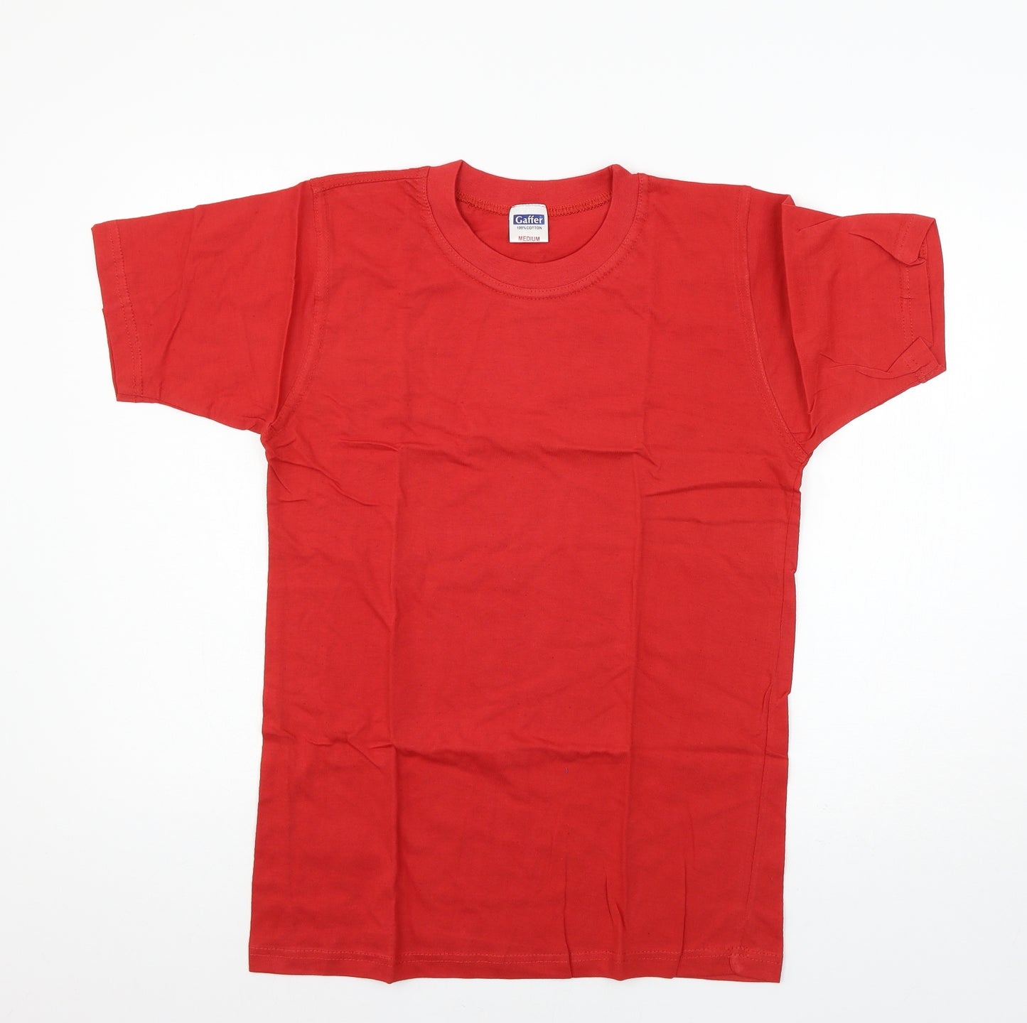 Gaffer Mens Red  Jersey  T-Shirt Size M