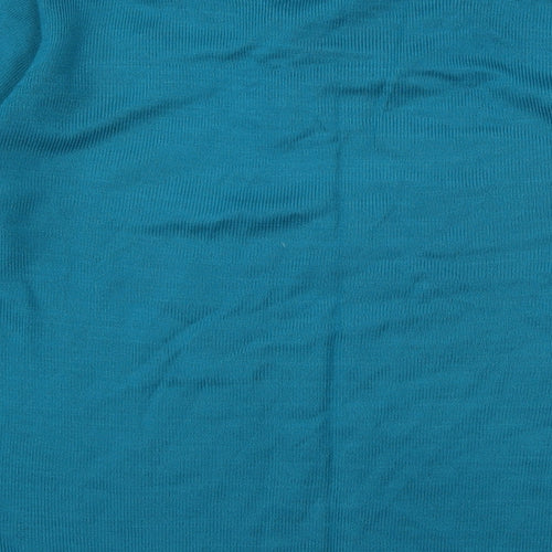 Alexara Womens Blue  Knit Pullover Jumper Size M