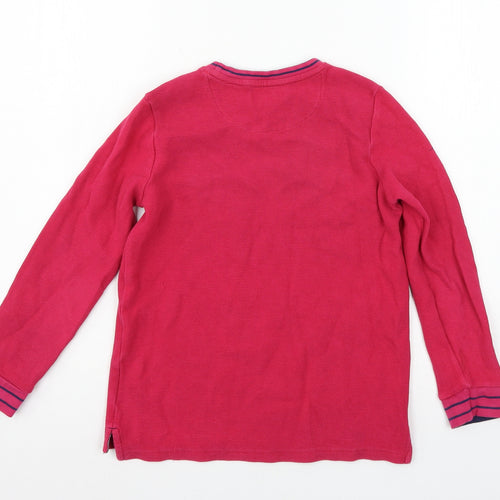 Ted Baker Girls Pink  Jersey Pullover Sweatshirt Size 11-12 Years  - Baker