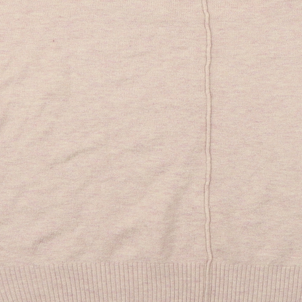 French Connection Womens Pink  Knit Pullover Jumper Size S