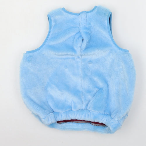George Baby Blue Geometric  Babydoll One Piece One Size  - Monster Fancy Dress