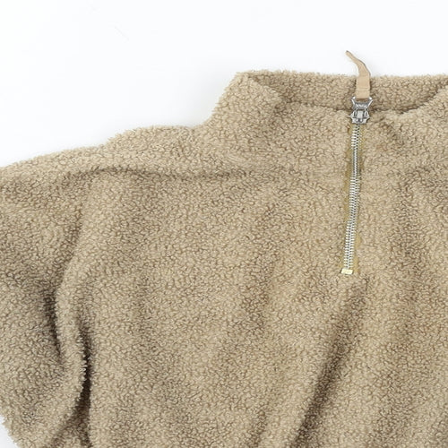 New Look Girls Brown  Jersey Pullover Sweatshirt Size 10-11 Years