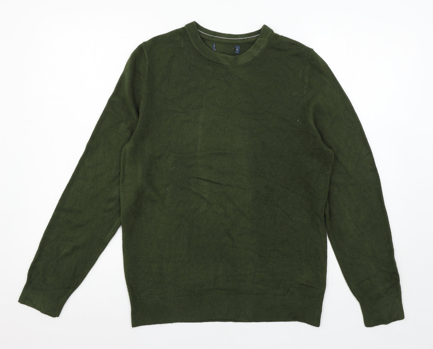 Matalan Womens Green  Knit Pullover Jumper Size S