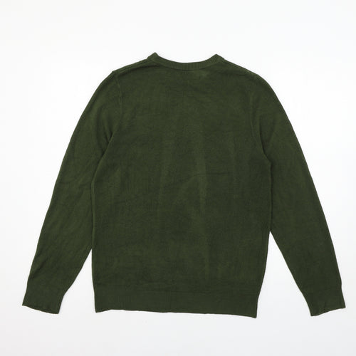 Matalan Womens Green  Knit Pullover Jumper Size S