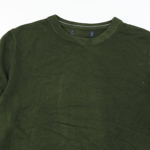 Matalan Womens Green  Knit Pullover Jumper Size S
