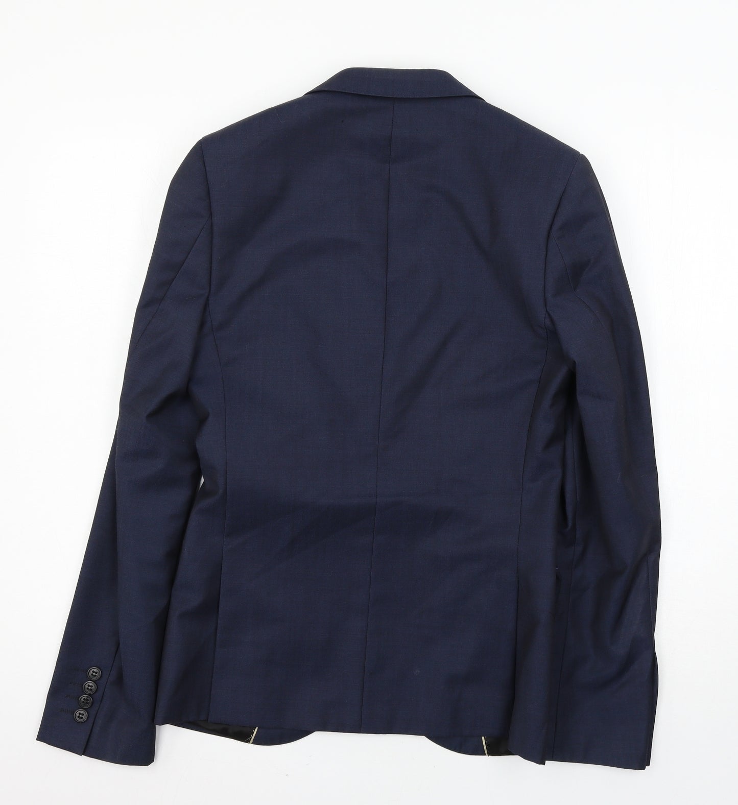 Topman Mens Blue   Jacket Suit Jacket Size S