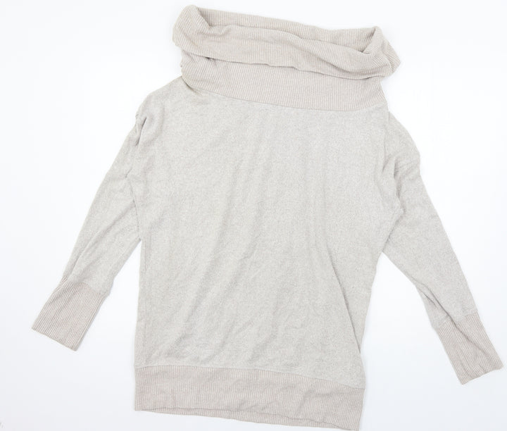 TU Womens Pink  Jacquard Pullover Sweatshirt Size S