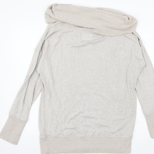 TU Womens Pink  Jacquard Pullover Sweatshirt Size S
