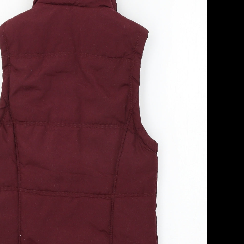 New Look Womens Purple   Gilet Jacket Size 10