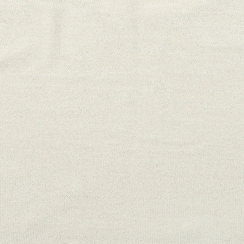 Fay Louise Womens Ivory  Knit Pullover Jumper Size XL