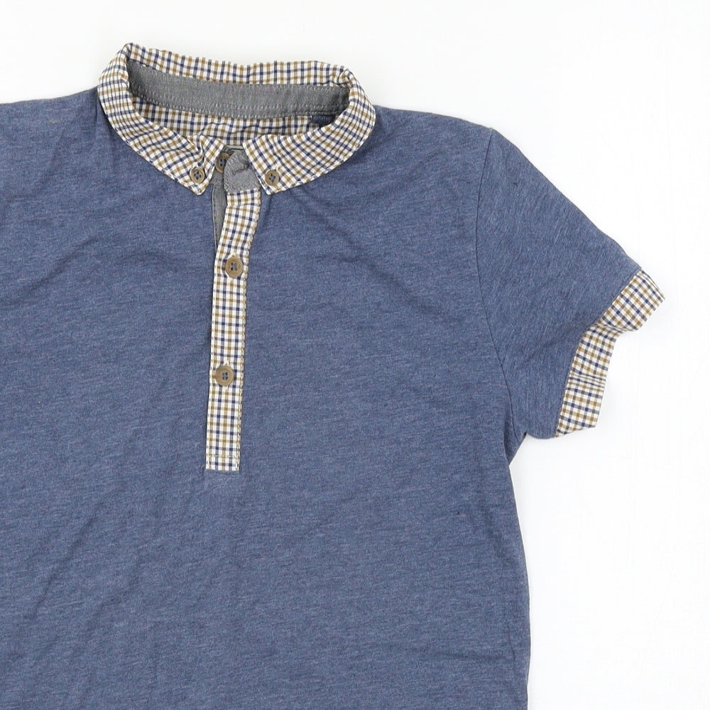 TU Boys Blue  Jersey Basic T-Shirt Size 11 Years