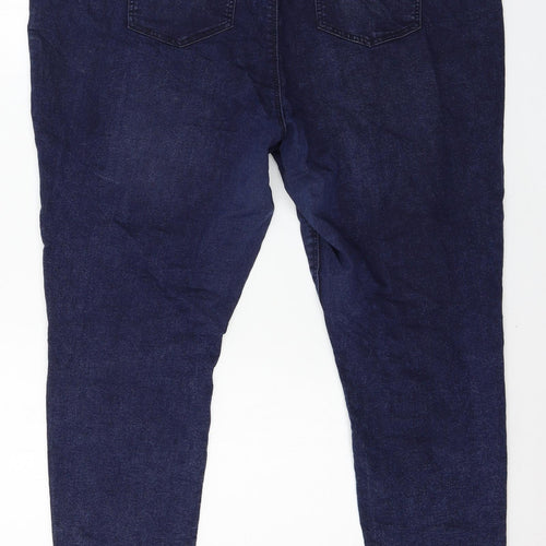 Matalan Womens Blue  Denim Jegging Jeans Size 20 L27 in
