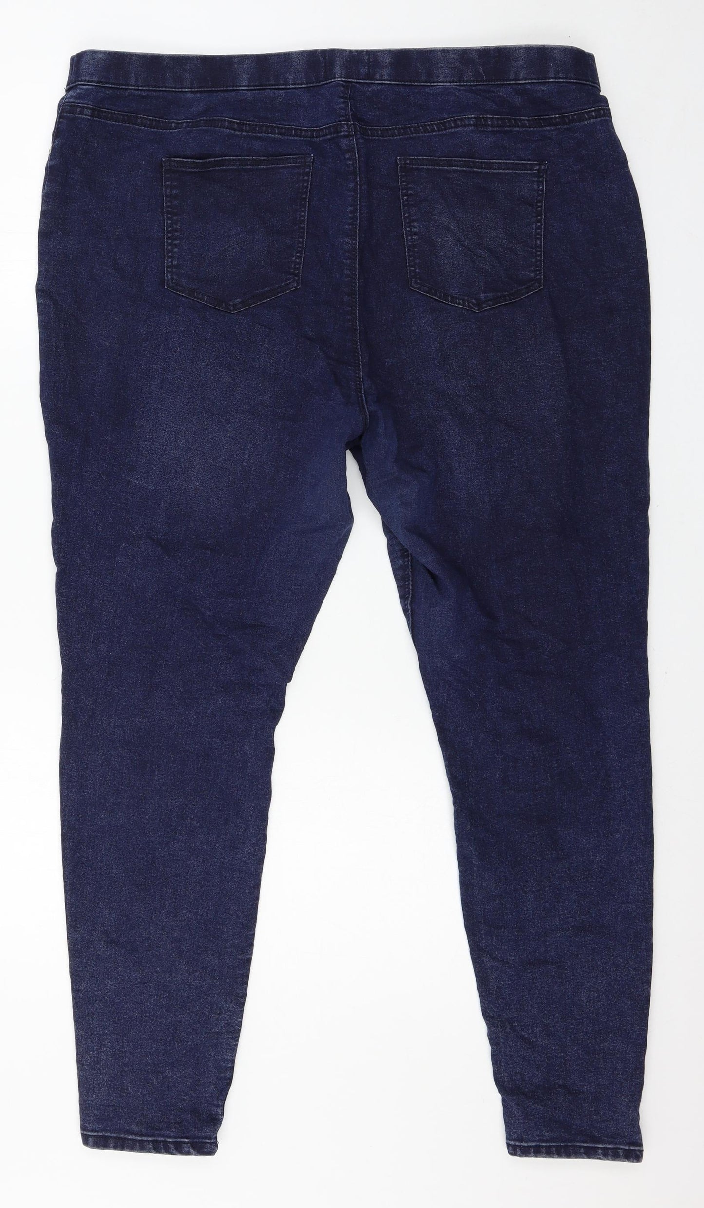 Matalan Womens Blue  Denim Jegging Jeans Size 20 L27 in