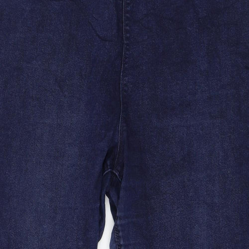 Matalan Womens Blue  Denim Jegging Jeans Size 20 L27 in