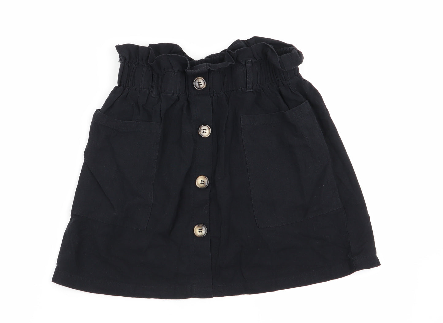 SheIn Womens Black   Flare Skirt Size S  - Stretch waistband