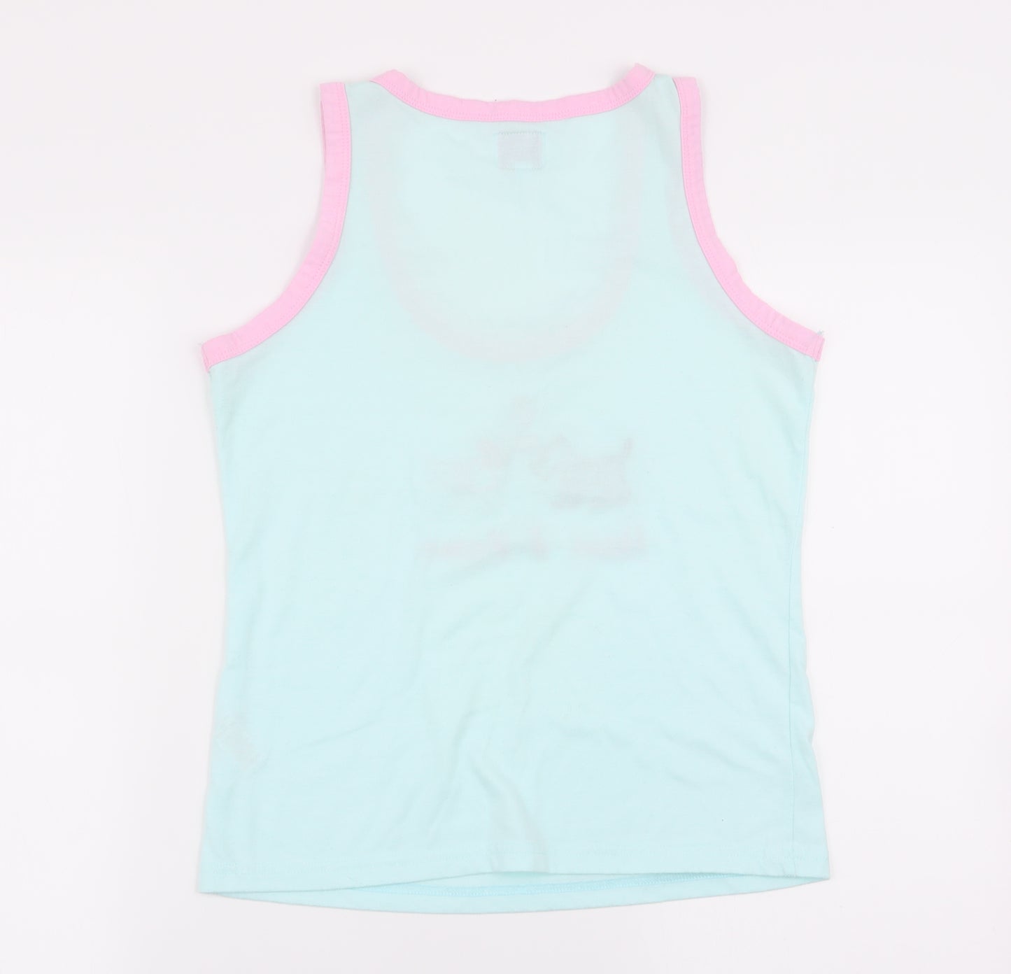hugs and kisses Womens Blue Solid  Top Pyjama Top Size 10