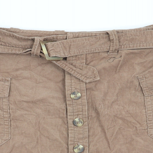 Old Navy Womens Brown   Flare Skirt Size 6