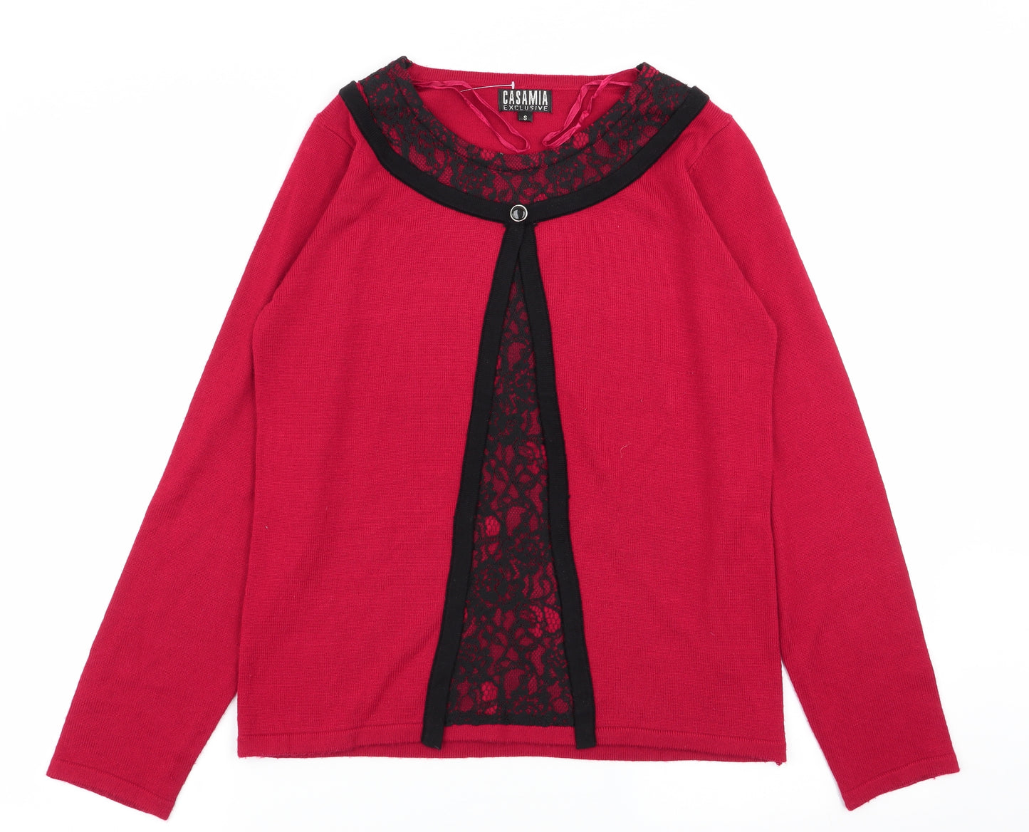 casamia Womens Red   Basic T-Shirt Size S