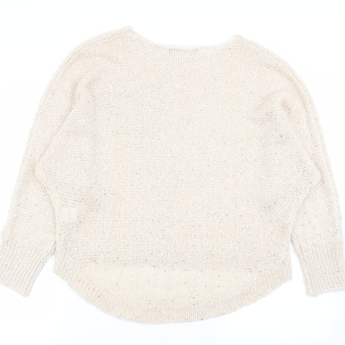 Select Womens Beige   Pullover Jumper Size 12