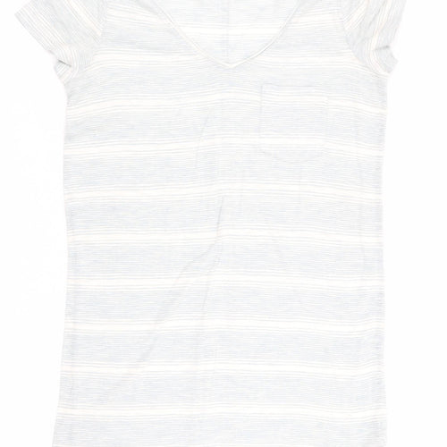 NEXT Womens Multicoloured Striped  Basic T-Shirt Size 10