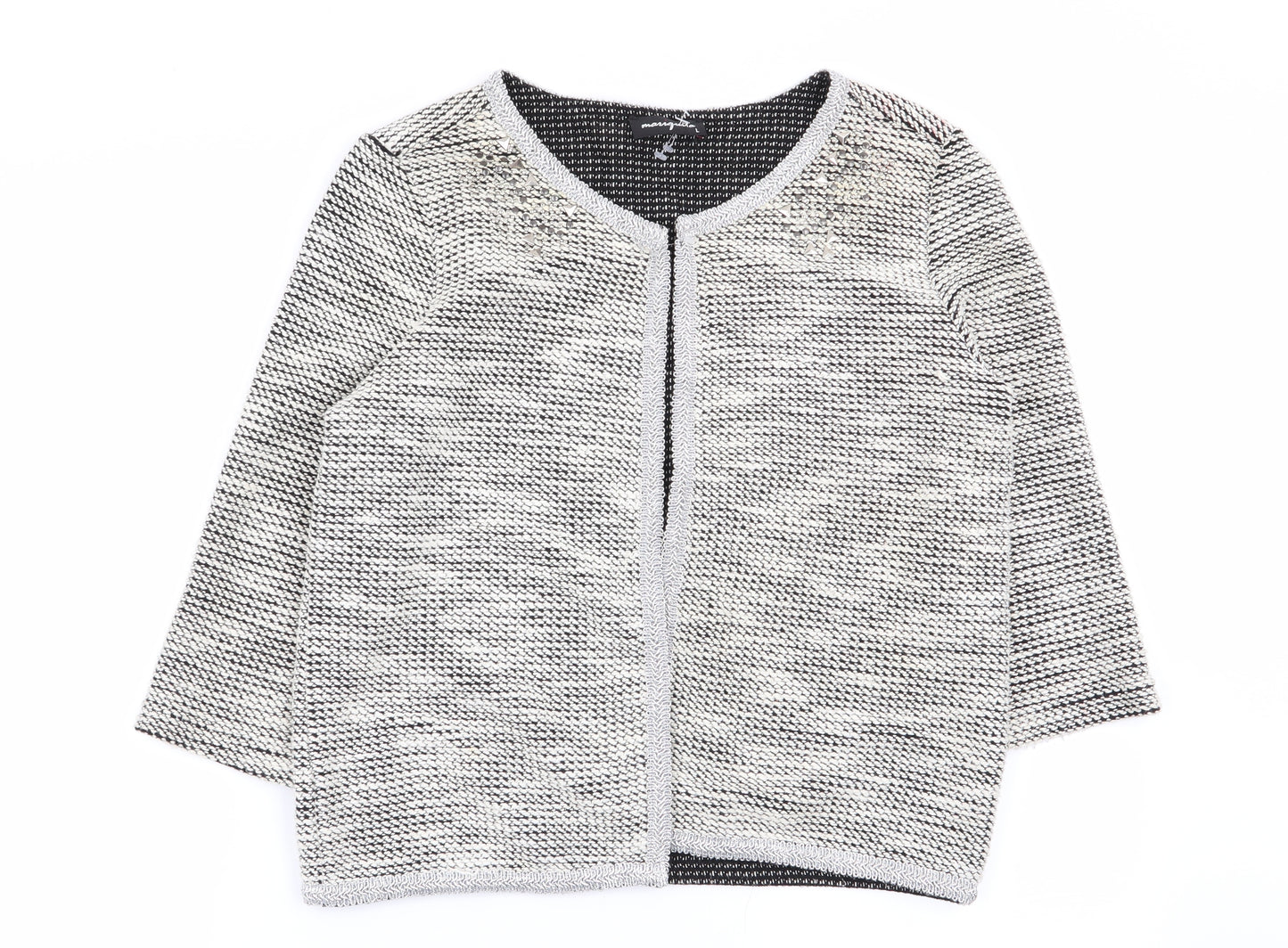 Preworn Womens Beige   Cardigan Jumper Size L