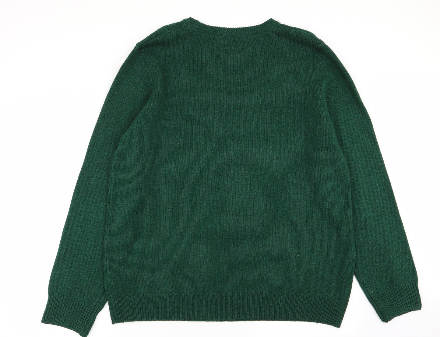 F&F Mens Green   Pullover Jumper Size 2XL  - christmas