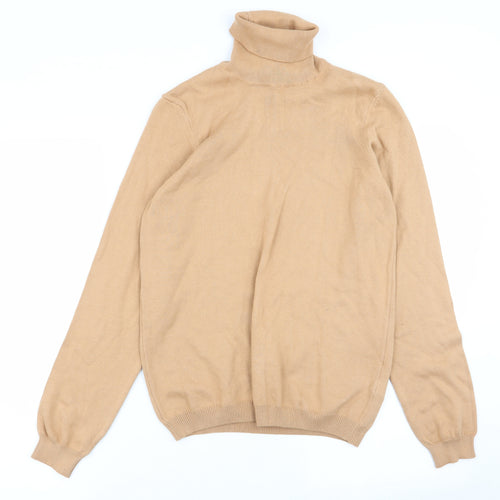 Topman Mens Beige   Pullover Jumper Size XS