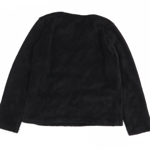 Primark Boys Black Solid   Pyjama Top Size 9-10 Years