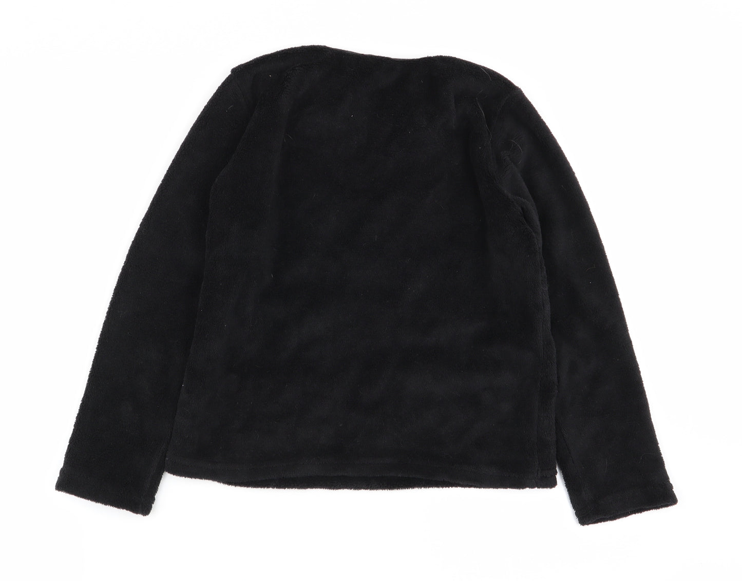 Primark Boys Black Solid   Pyjama Top Size 9-10 Years