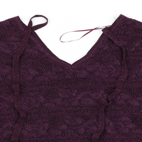 NEXT Womens Purple   Pullover Jumper Size 14