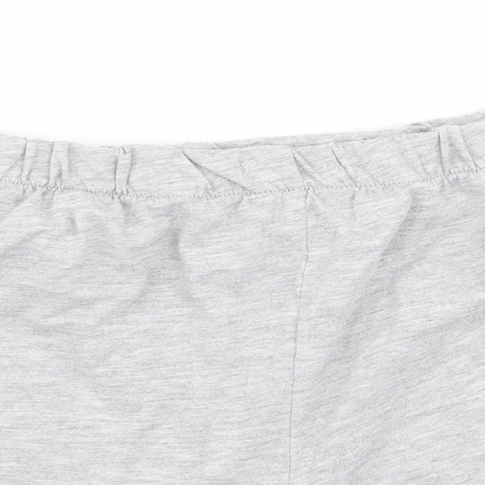 Boohoo Womens Grey Solid  Capri Pyjama Pants Size 14  - shorts