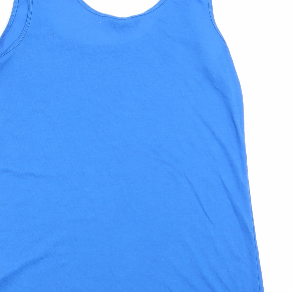 F&F Womens Blue   Basic Tank Size 8