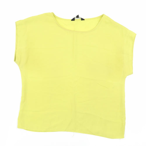 New Look Womens Green   Basic Blouse Size 8
