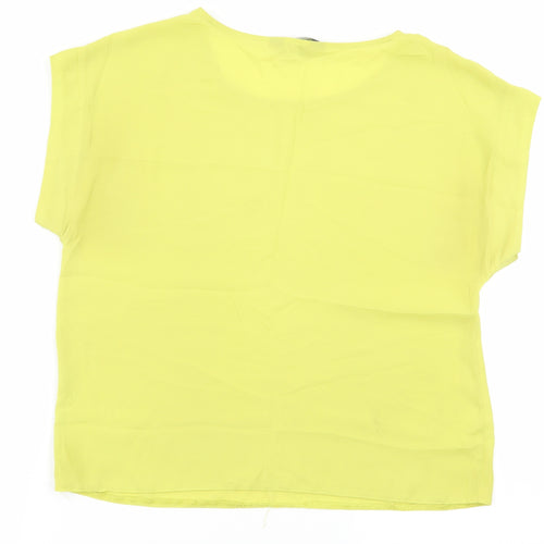 New Look Womens Green   Basic Blouse Size 8