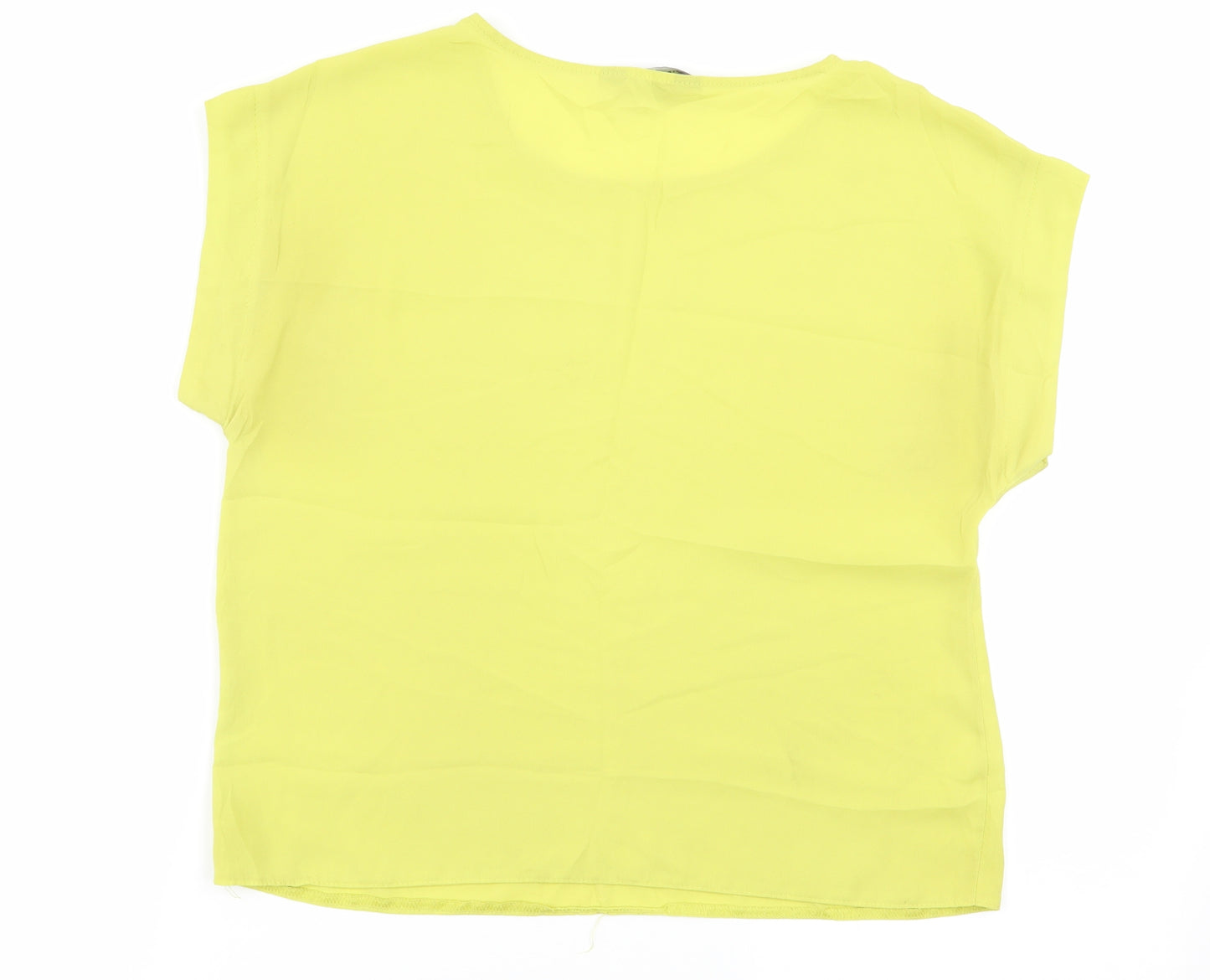 New Look Womens Green   Basic Blouse Size 8