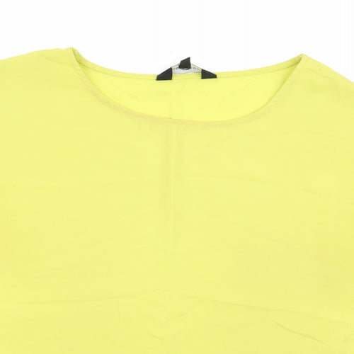 New Look Womens Green   Basic Blouse Size 8