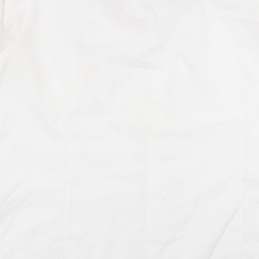 TU Mens White    Dress Shirt Size 17