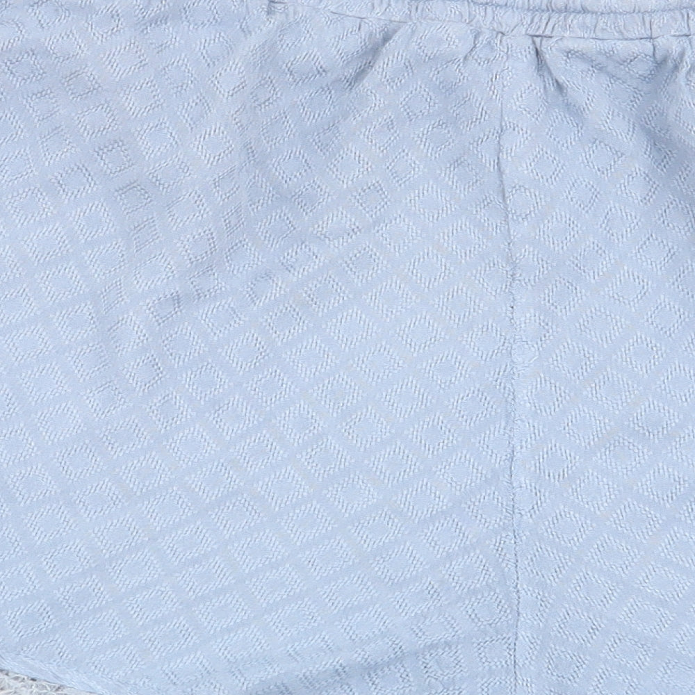 New Look Womens Blue Geometric  Capri Pyjama Pants Size 18  - shorts