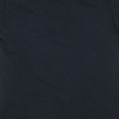 Gildan Mens Black    T-Shirt Size S