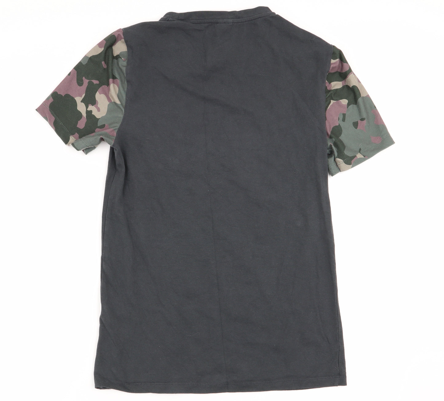 ASOS Mens Grey Camouflage   T-Shirt Size M