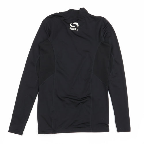 Sondico Boys Black   Basic T-Shirt Size 11-12 Years