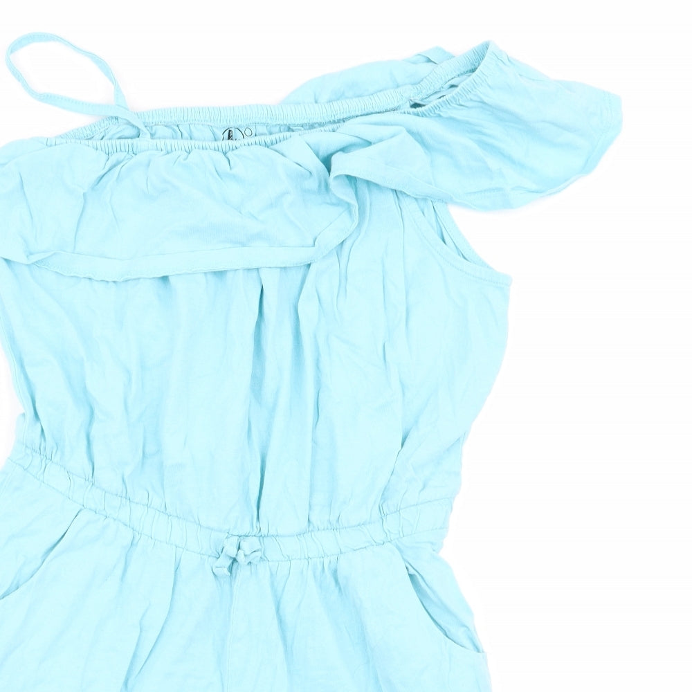 hullabaloo Girls Blue   Playsuit One-Piece Size 11-12 Years