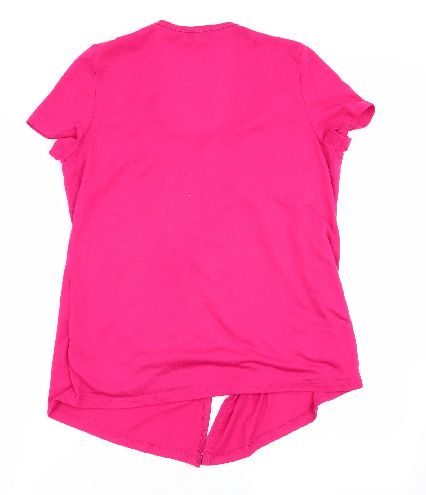 Debenhams Womens Pink Floral  Basic T-Shirt Size 12