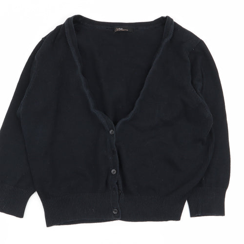 evie Womens Black   Cardigan Jumper Size 14