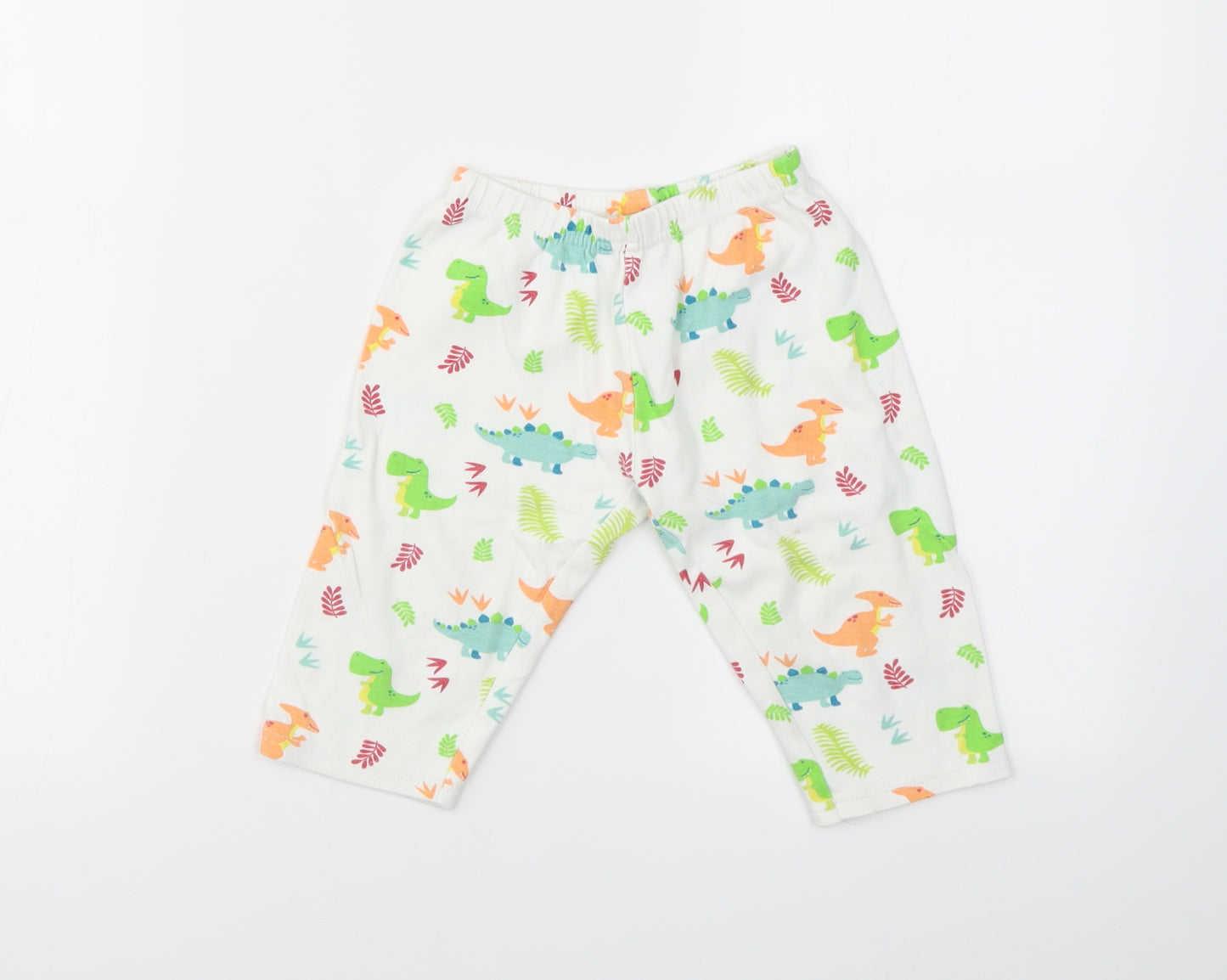 Preworn Baby Multicoloured Animal Print  Capri Pyjama Set Size 12-18 Months